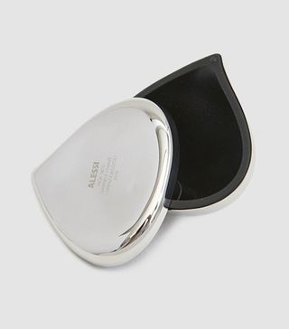 Alessi + Chestnut Stainless Steel Pill Box