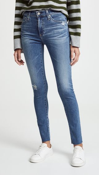 AG + The Farrah Skinny Ankle Jeans