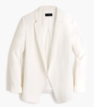 J.Crew + Drapey Open-Front Blazer