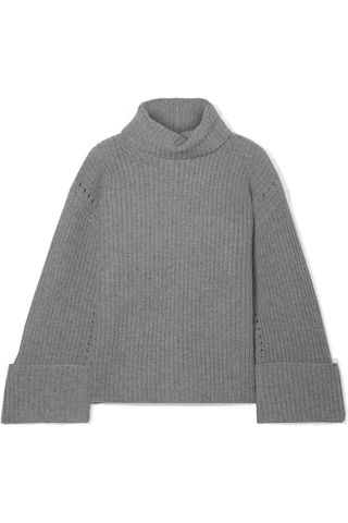 Equipment + Uma Oversized Wool and Cashmere-Blend Turtleneck Sweater
