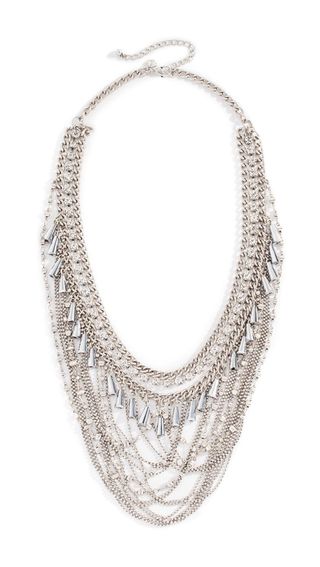 Rebecca Minkoff + Crystal & Chain Drama Necklace