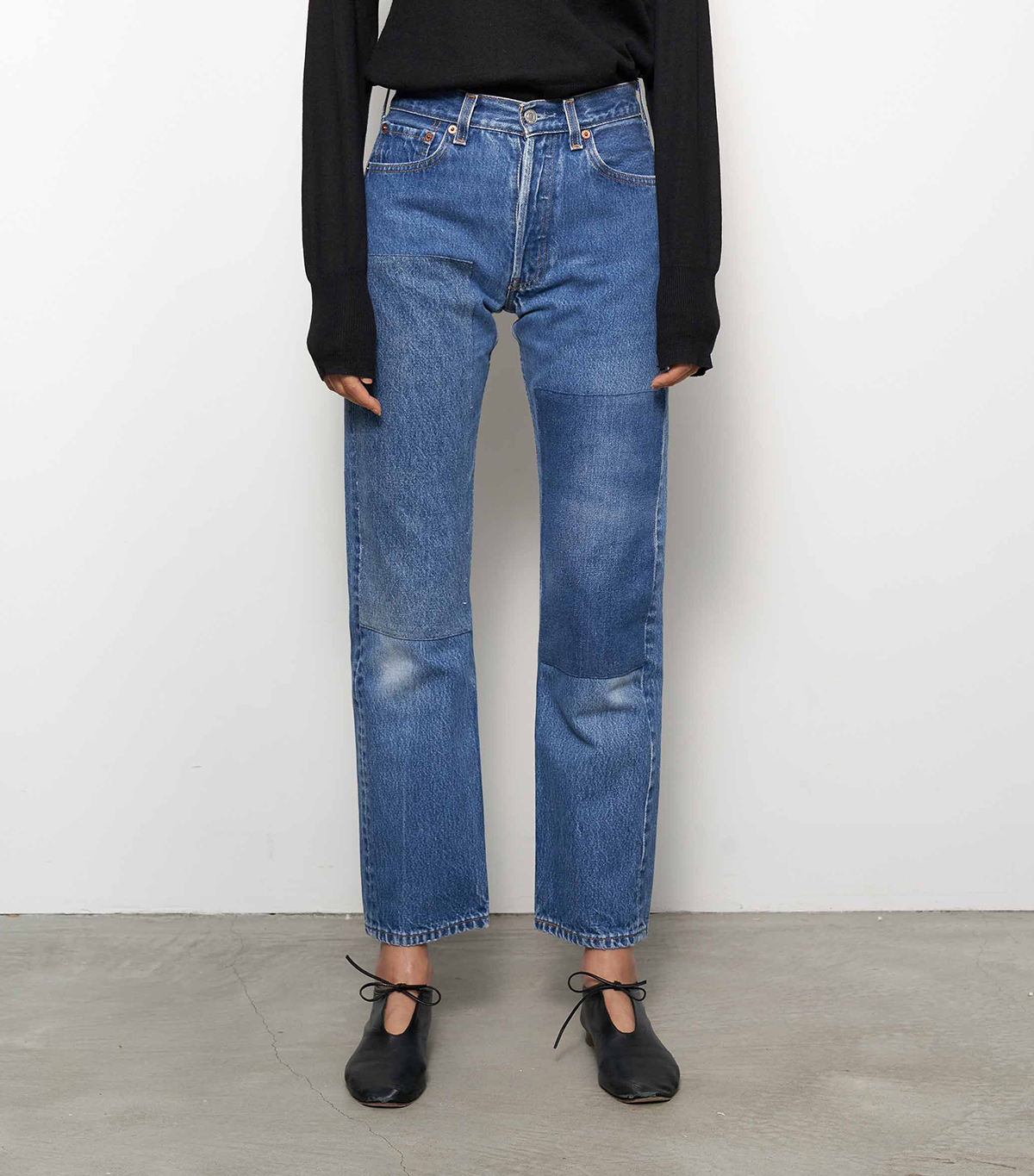 B Sides + Patchwork Jean 02 Straight