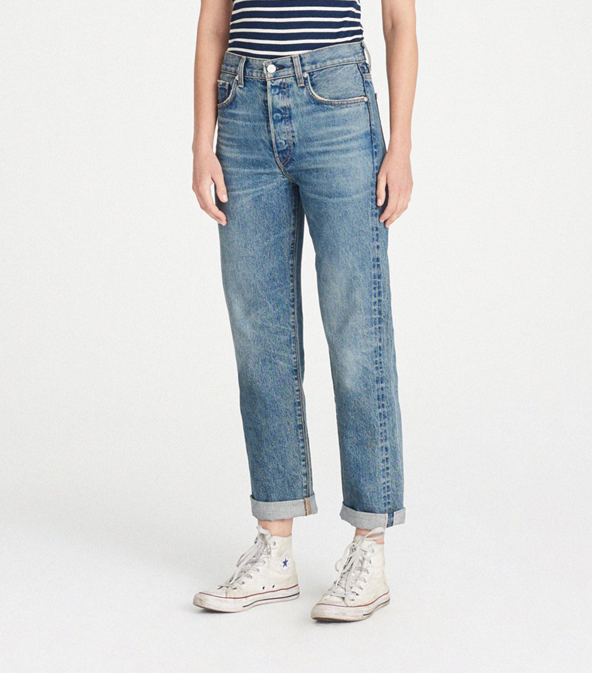 CQY + Vinyl Vintage Relaxed Boyfriend