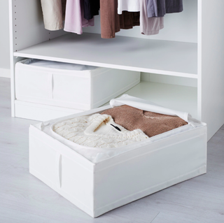 IKEA + Skubb Storage Case in White