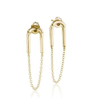 Love, Los Angeles + Safety Pin Earrings