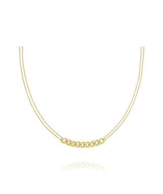 Love, Los Angeles + Large Curb Link Necklace