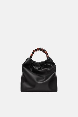 Zara + Round Handled Bag