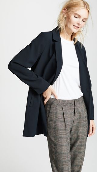 Madewell + Double Breasted Solid Blazer