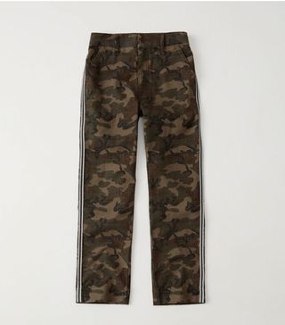 Abercrombie & Fitch + Camo Side Stripe Pants