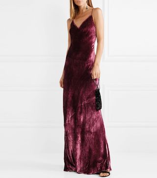 Cami NYC + The Serena Velvet Maxi Dress