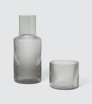 Ferm Living + Ripple Carafe and Glass Set