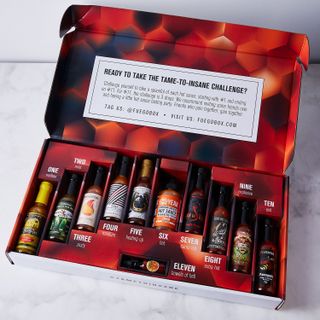 Fuego Box + Tame to Insane Hot Sauce Box