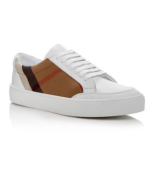Burberry + Salmond Lace Up Sneakers