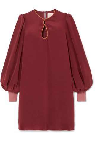 Roksanda + Blayna Silk Crepe de Chine Dress