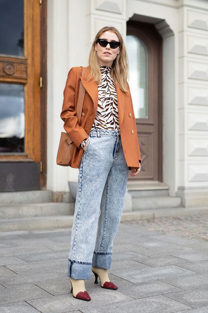 Easy Work Outfits That Involve Jeans | Who What Wear