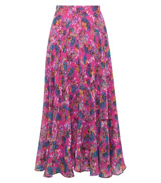Saloni + Ida-B Floral-Print Skirt