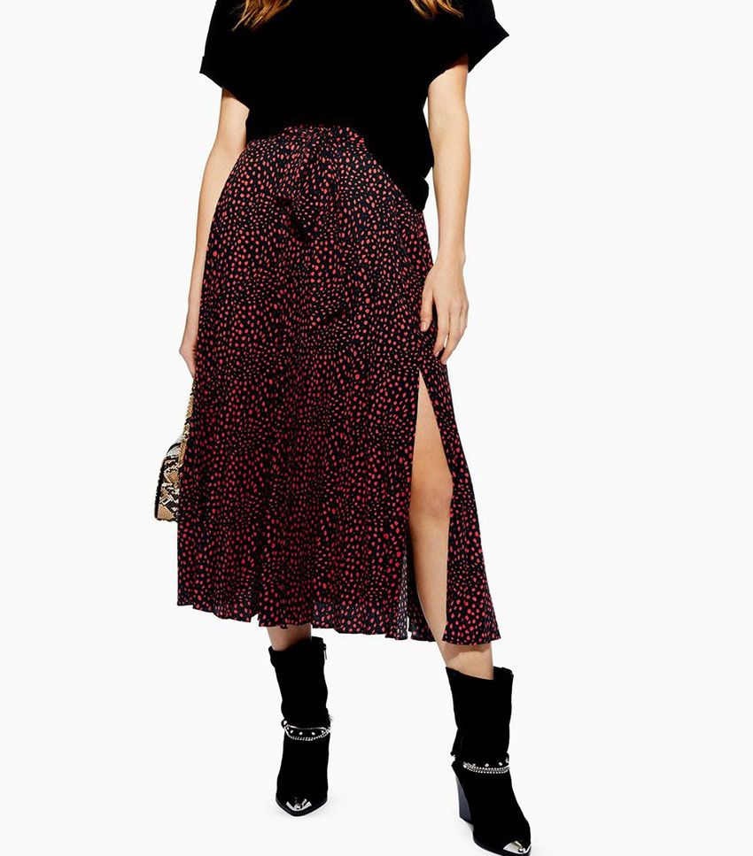 Wild Leopard Skirt