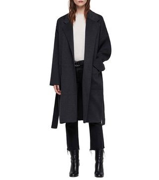 AllSaints + Lara Long Coat