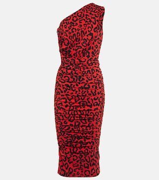 Dolce & Gabbana + Leopard-Printed Jersey Midi Dress
