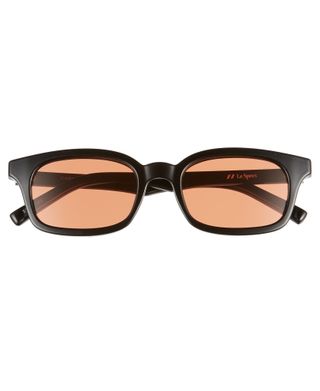 Le Specs + Carmito 51mm Rectangle Sunglasses