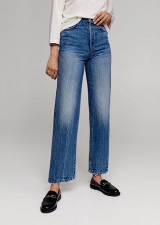 Mango + Faded Relaxed Jeans