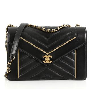Chanel + Reversed Flap Bag