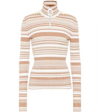 JW Anderson + Striped Wool Sweater