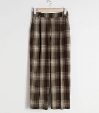 
Other Stories + Tailored Plaid Trousers