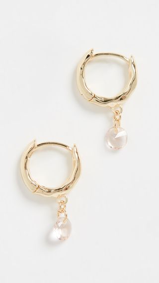 Gorjana + Lia Shimmer Huggie Earrings