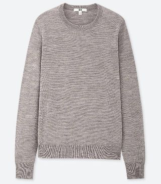 Uniqlo + Extra Fine Merino Crew Neck Jumper