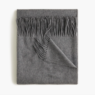 J.Crew + Home Solid Cashmere Throw
