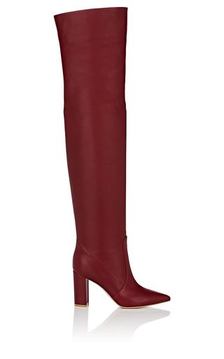 Gianvito Rossi + Morgan Leather Over-the-Knee Boots