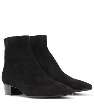 The Row + Ambra Suede Ankle Boots