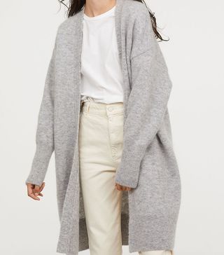 H&M + Long Wool-Blend Cardigan