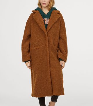 H&M + Pile Coat