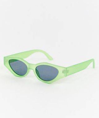 ASOS Design + Angular Cat-Eye Sunglasses
