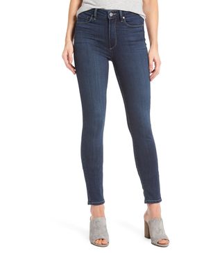 Paige + Transcend - Hoxton High Waist Ankle Skinny Jeans