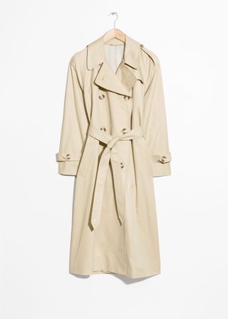 & Other Stories + Belted Trench Coat