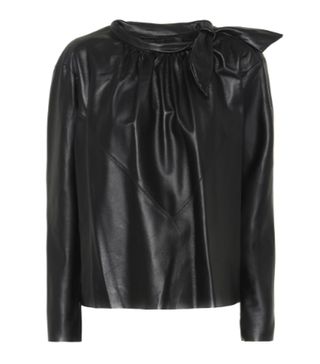 Isabel Marant + Chay Leather Shirt