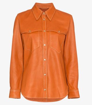 Isabel Marant + Nile Leather Shirt