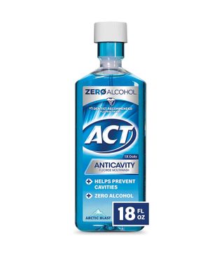 Act + Anticavity Zero Alcohol Fluoride Mouthwash