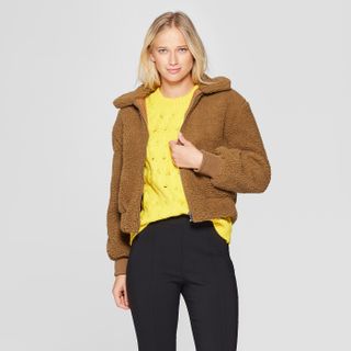 Who What Wear x Target + Teddy Jacket