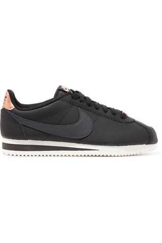 Nike + Classic Cortez Textured-Leather Sneakers