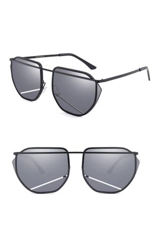 Sunnyside LA + La 67mm Mirrored Sunglasses