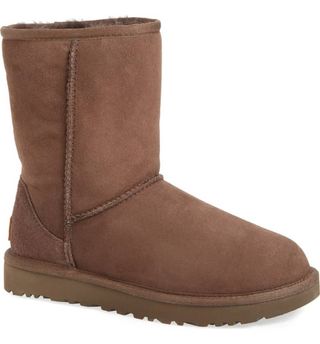 Ugg + Classic Genuine Shearling Lined Short Boots
