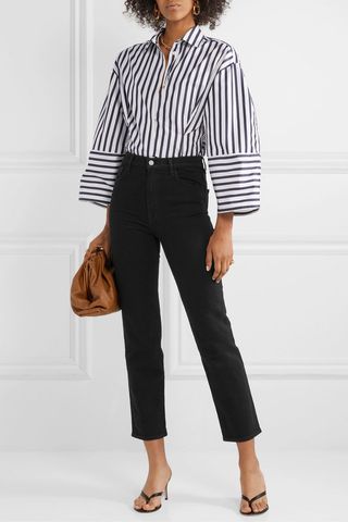 J Brand + Jules High-Rise Straight-Leg Jeans