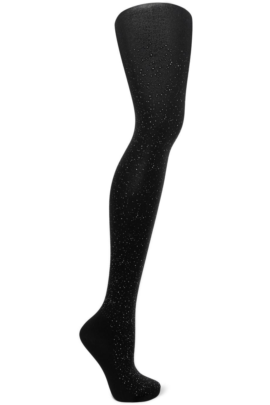 10 Pairs of Glitter Tights Certain to Sparkle Who What Wear