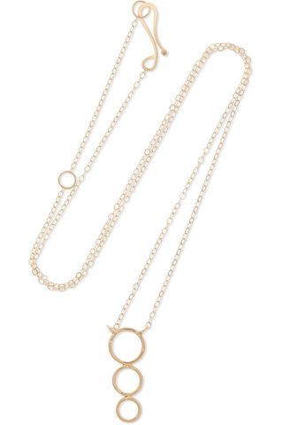 Melissa Joy Manning + 14-Karat Gold Necklace