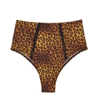 Free People + Sasha Leopard Print Briefs