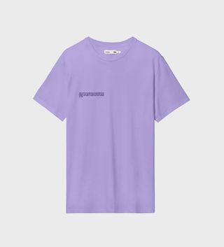 Pangaia + Organic T-Shirt in Orchid Purple